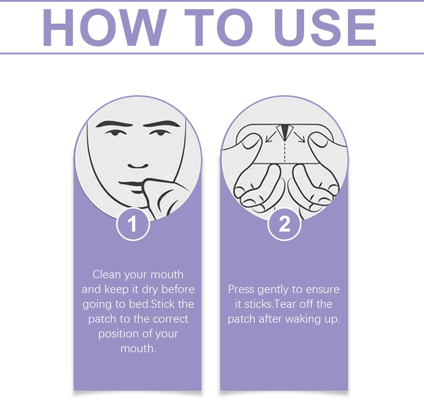 NightBreath Mouth Tape — Deep Sleep Strips (30-Night Supply)