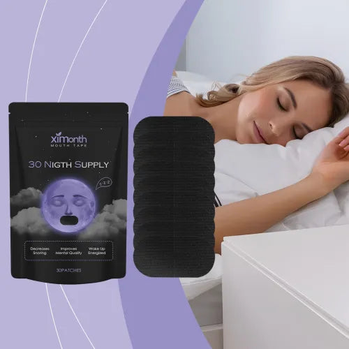 NightBreath Mouth Tape — Deep Sleep Strips (30-Night Supply)
